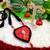 shiny red color fabric handmade neckset