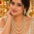 Multi Strand Pearl Kundan Wedding Jewellery Set