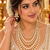 Multi Strand Pearl Kundan Wedding Jewellery Set