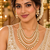 Multi Strand Pearl Kundan Wedding Jewellery Set