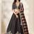 Black Art Silk Embroidered Sangeet Function Lehenga Choli