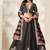 Black Art Silk Embroidered Sangeet Function Lehenga Choli