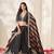 Black Art Silk Embroidered Sangeet Function Lehenga Choli