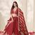 Red Art Silk Embroidered Sangeet Function Lehenga Choli