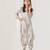 Pista green abstract & floral printed cotton dhoti jumpsuit mother daughter matching combo