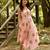 Pink hand printed linen palazzo jumpsuit mother daughter matching combo