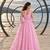 BABY PINK NET THREAD WITH ZARI AND SEQUIN WORK FESTIVE LEHENGA CHOLI