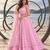 BABY PINK NET THREAD WITH ZARI AND SEQUIN WORK FESTIVE LEHENGA CHOLI