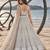 WHITE NET THREAD WITH ZARI AND SEQUIN WORK FESTIVE LEHENGA CHOLI