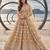 BEIGE NET THREAD WITH ZARI AND SEQUIN WORK FESTIVE LEHENGA CHOLI