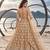 BEIGE NET THREAD WITH ZARI AND SEQUIN WORK FESTIVE LEHENGA CHOLI