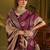 Maroon woven design silk blend designer kanjeevaram saree