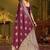 Maroon woven design silk blend designer kanjeevaram saree
