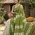 Green pure cotton saree