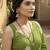 Green pure cotton saree