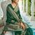 Green woven design zari silk blend designer kanjeevaram saree