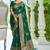 Green woven design zari silk blend designer kanjeevaram saree