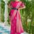 Pink woven design zari silk blend designer kanjeevaram saree