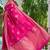 Pink woven design zari silk blend designer kanjeevaram saree