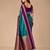 Green woven design silk blend designer kanjeevaram saree