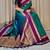 Green woven design silk blend designer kanjeevaram saree