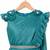 Teal girls net banarasi saree