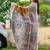 Olive ethnic motifs art silk saree