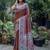 Brown art silk saree