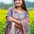 Red art silk saree