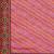 Pink embroidered pure georgette bandhani saree