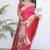 Pink ethnic motifs woven design paithani silk saree with unstitched blouse piece
