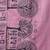Purple warli printed zari silk cotton saree with blouse piece