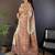 White woven design zari pashmina saree