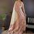 White woven design zari pashmina saree
