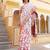 White woven design zari silk blend saree