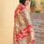 White woven design zari silk blend saree