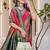 Red woven design zari art silk saree