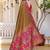 Yellow women design zari art silk saree