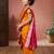 Mustard woven design zari art silk maheshwari saree