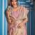 Purple floral woven design zari saree