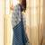 Off white ethnic motifs printed bhagalpuri saree