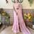 Pink embroidery work saree with unstitched blouse piece