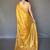 Gold zari tissue designer saree