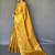 Gold zari tissue designer saree