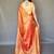 Orange orange tissue saree