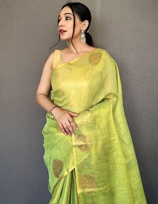 Green green tissue sarees 4