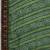 Green embroidered pure georgette bandhani saree