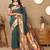 Green woven design zari paithani saree