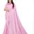 Pink women embellished saree
