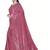 Peach embellished sequinned saree